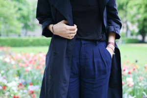Outfit: Blau in Blau