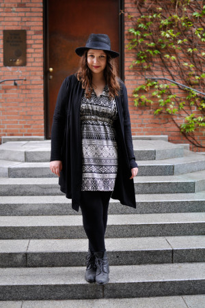 Outfit: Hut bei Regenwetter