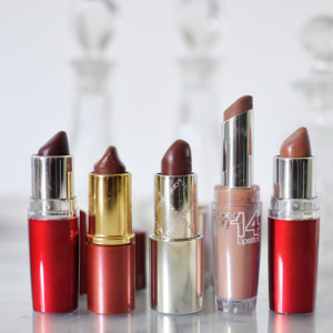 braune Lippenstifte brown lipsticks