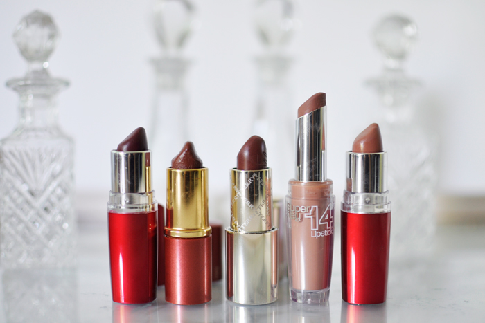 braune Lippenstifte brown lipsticks