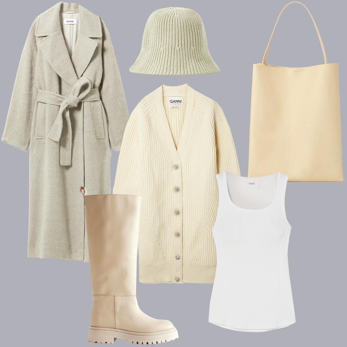 Ich fühle den NeunzigerjahreTrend Eco Beige sehr amazed