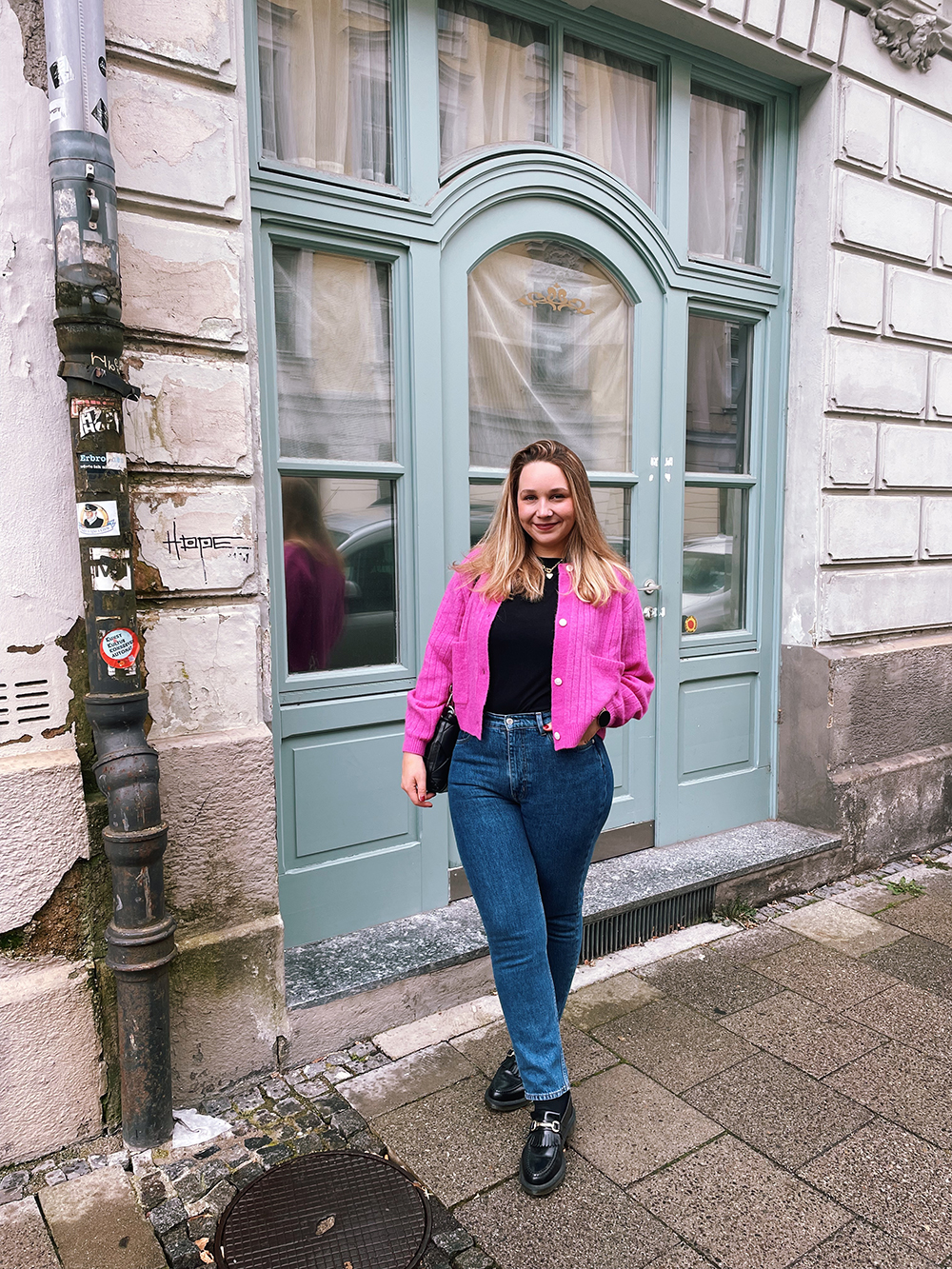 Blue Jeans &other stories xoxo Crop cut